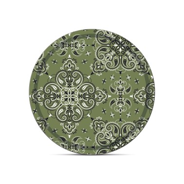 Plateau bandana kaki