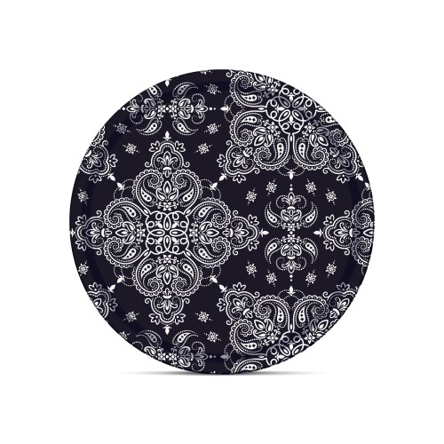 Plateau bandana noir