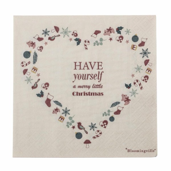 Lot de 20 serviettes Paia