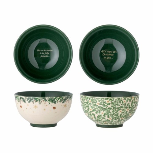 Set/2 Bols vert grès Grazia Set/2 Bols vert grès Grazia