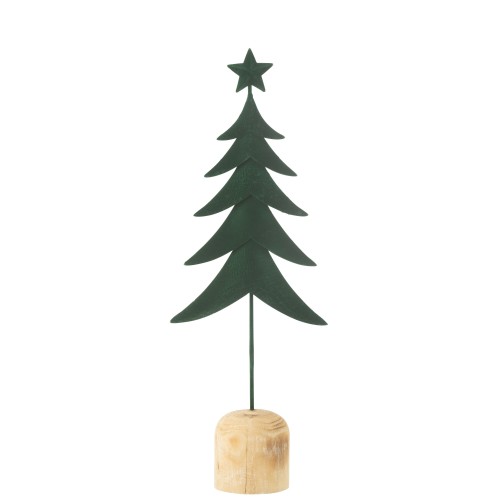 Sapin vert sur pied L