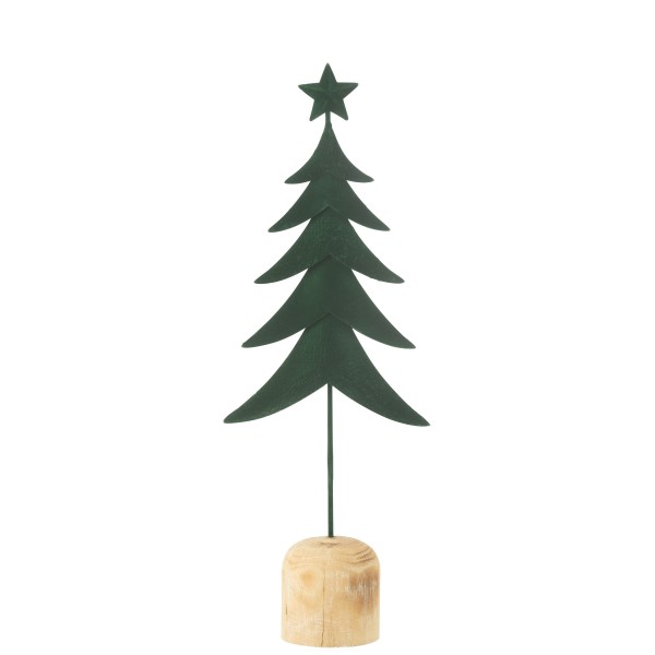 Sapin vert sur pied L