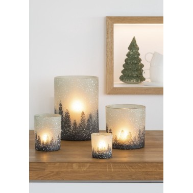 Photophore arbre de neige S