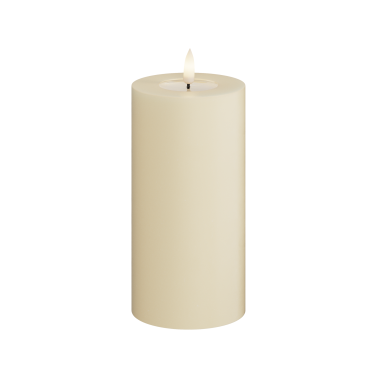 Bougie led crème H15