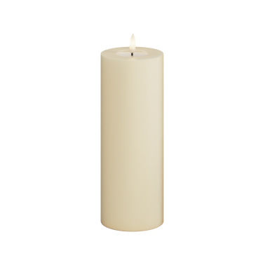Bougie led crème H20