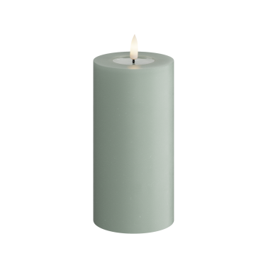 Bougie led vert sauge H15