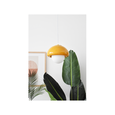 Lustre pop champi jaune