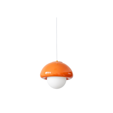 Lustre pop champi orange