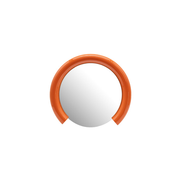 Miroir pop orange