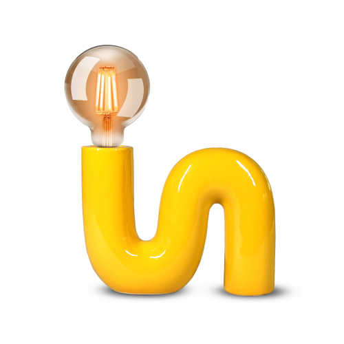 Lampe pop S jaune