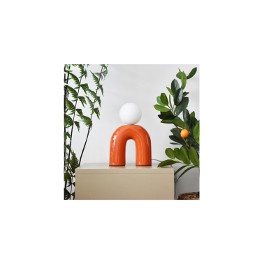 Lampe pop U orange
