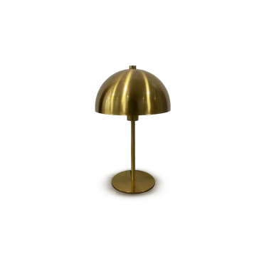 Cappela lampe métal doré