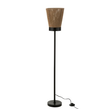 Luna lampadaire jute beige L