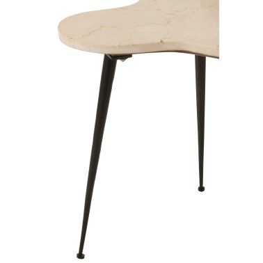 Set de 3 table abeille marbre