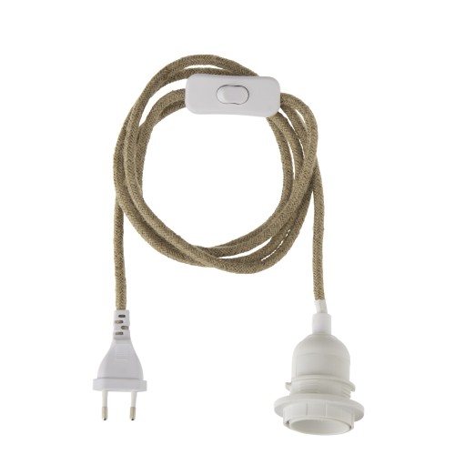 Douille jute beige