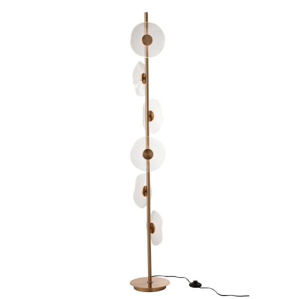 Lampadaire led fleur