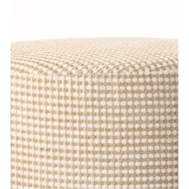 Pouf Livia écru