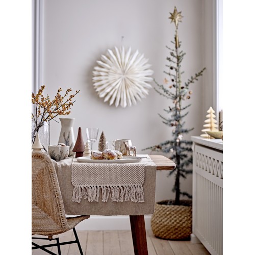 Tuan, lot de 3 rennes marron polyrésine