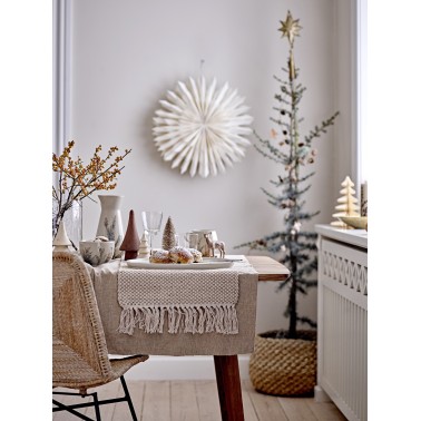 Tuan, lot de 3 rennes marron polyrésine