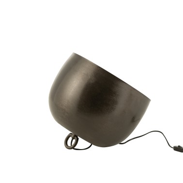 Lampe Saloon métal noir
