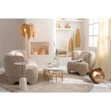 Lampe Saloon métal or