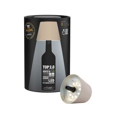 TOP 2.0 - sable, lampe - bouteille
