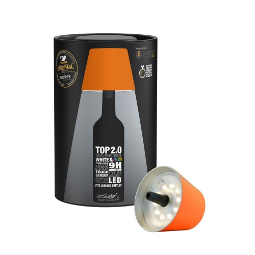 TOP 2.0 - orange, lampe-bouteille