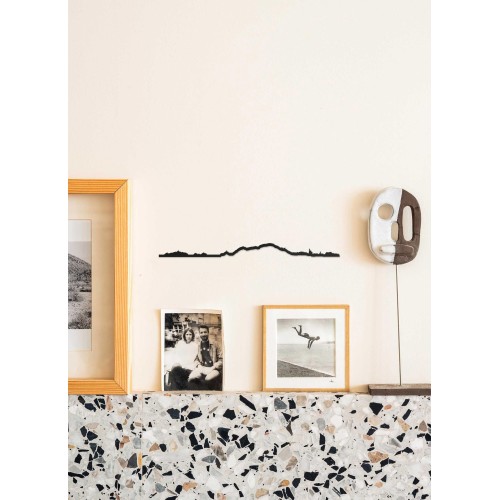 Ajaccio - The Line noir 19 cm