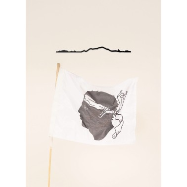 Ajaccio - The Line noir 19 cm