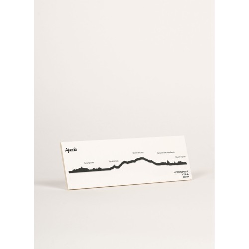 Ajaccio - The Line noir 19 cm
