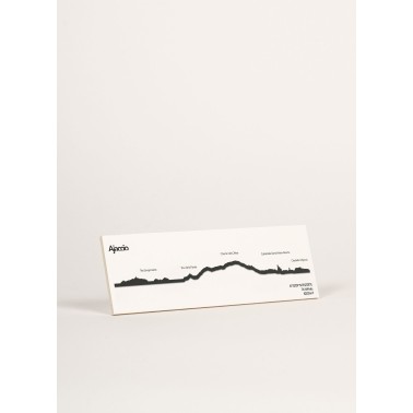 Ajaccio - The Line noir 19 cm