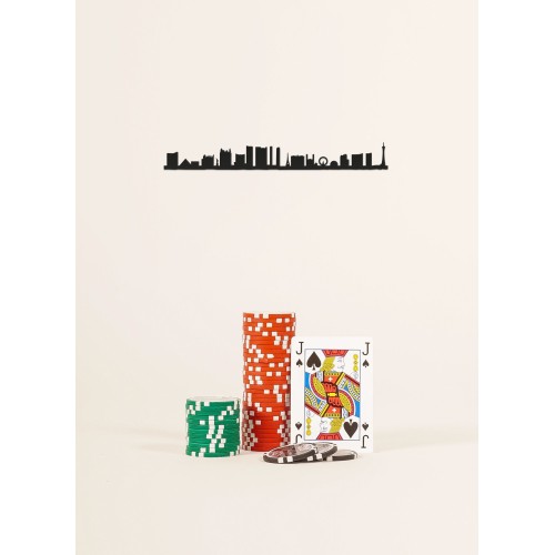 Las Vegas - The Line noir 19 cm