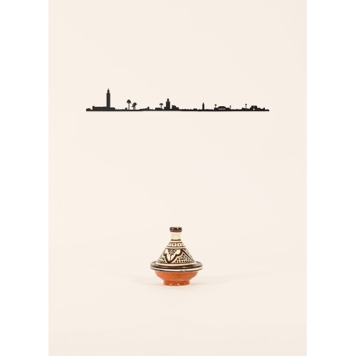 Marrakech - The Line noir 50cm