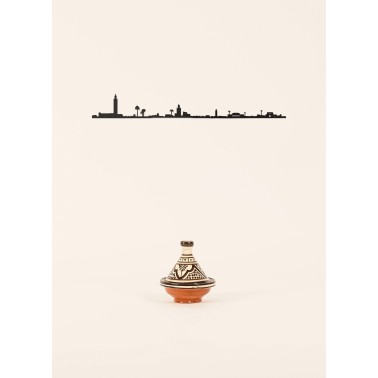 Marrakech - The Line noir 50cm