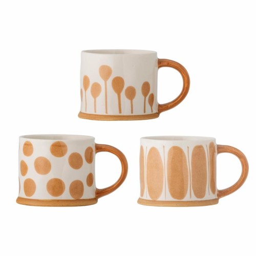 Set de 3 Linora mug marron