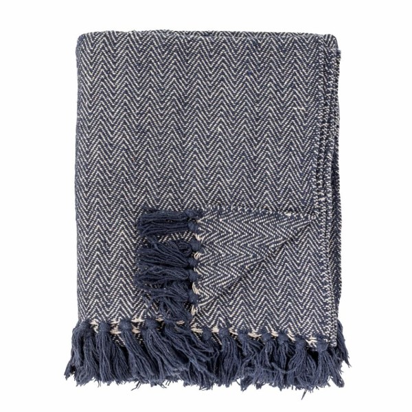 Herringbone plaid coton recyclé