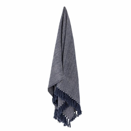 Herringbone plaid coton recyclé