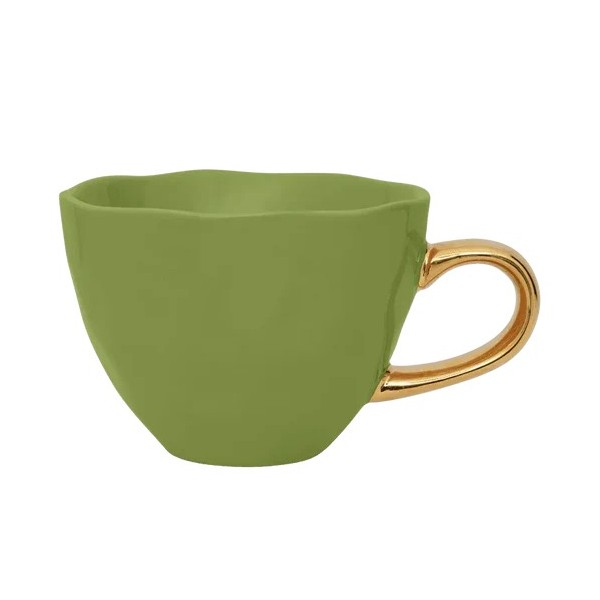 Tasse Good Morning Cappuccino/Thé Ø11 cm - Branche Ever Green
