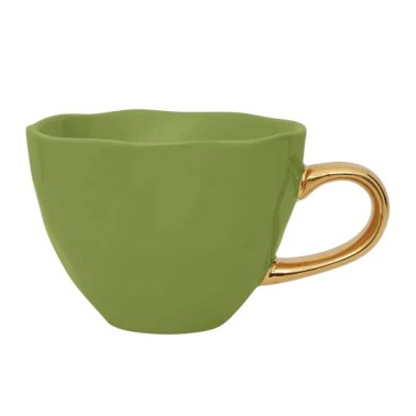 Tasse Good Morning Cappuccino/Thé Ø11 cm - Branche Ever Green