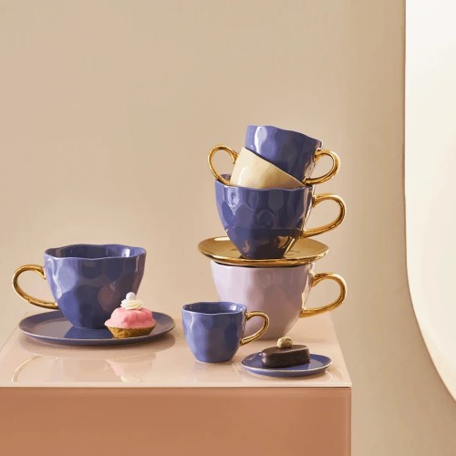 Tasse à espresso Good Morning Ø6 cm- bleu violet