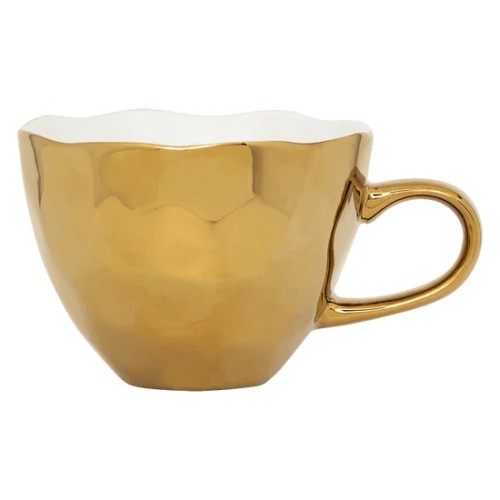 Tasse Good Morning Cappuccino/Thé Ø11 - Or