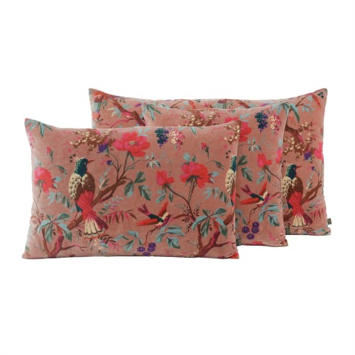 Birdy housse coussin mocha 40*60