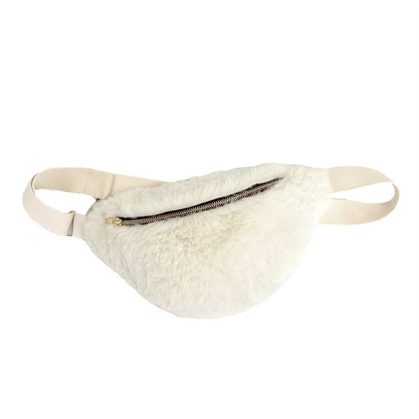 Chamonix sac banane ivoire