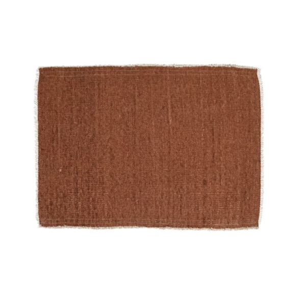 Set de table Frivole brique