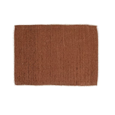 Set de table Frivole brique
