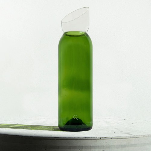 Carafe blanc/vert
