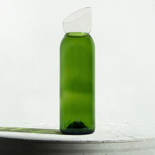 Carafe blanc/vert