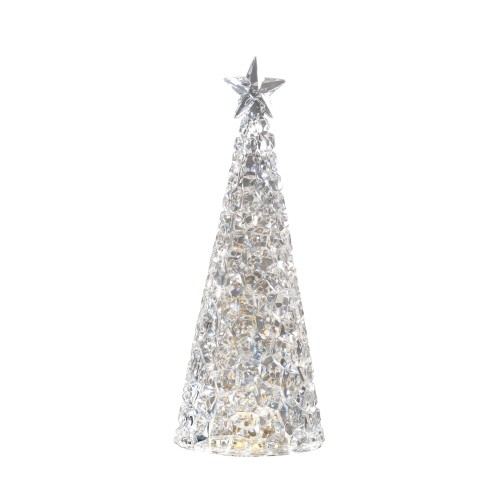 Glamor - argent, lampe décorative 28cm