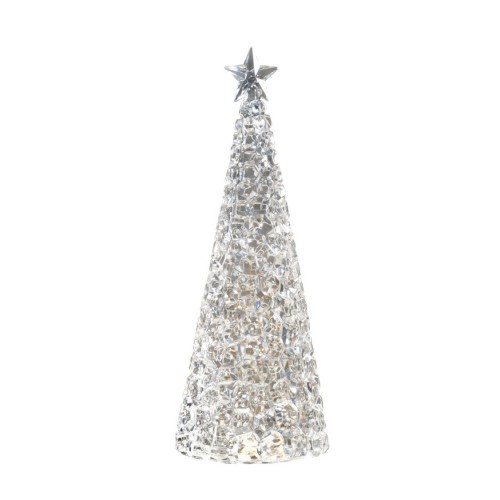Glamor - argent, lampe décorative 33cm