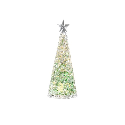 Glamor - Vert, lampe décorative 28cm